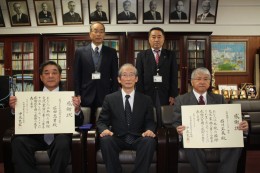 平成23年度功績状授与