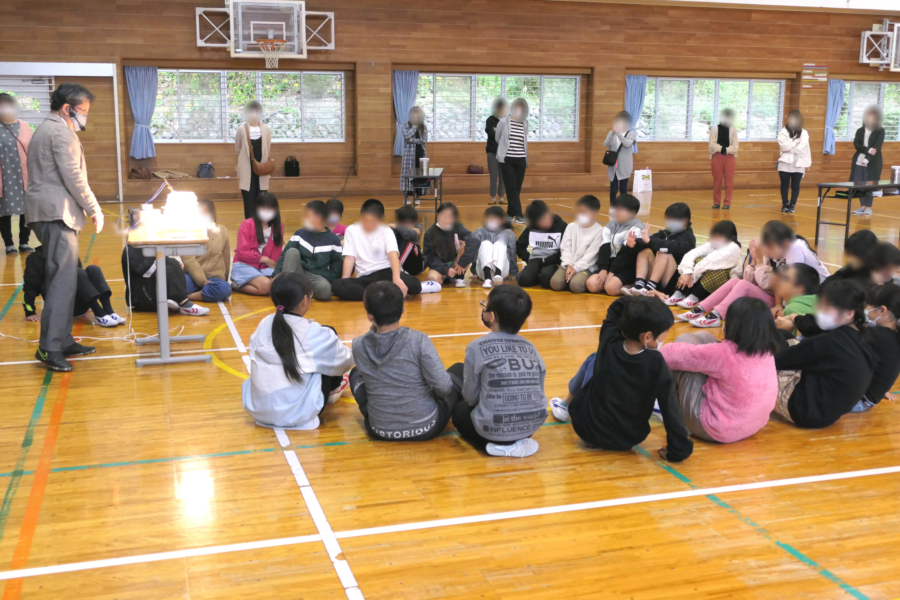 「吉井南小学校」で出前授業を行いました 佐世保工業高等専門学校