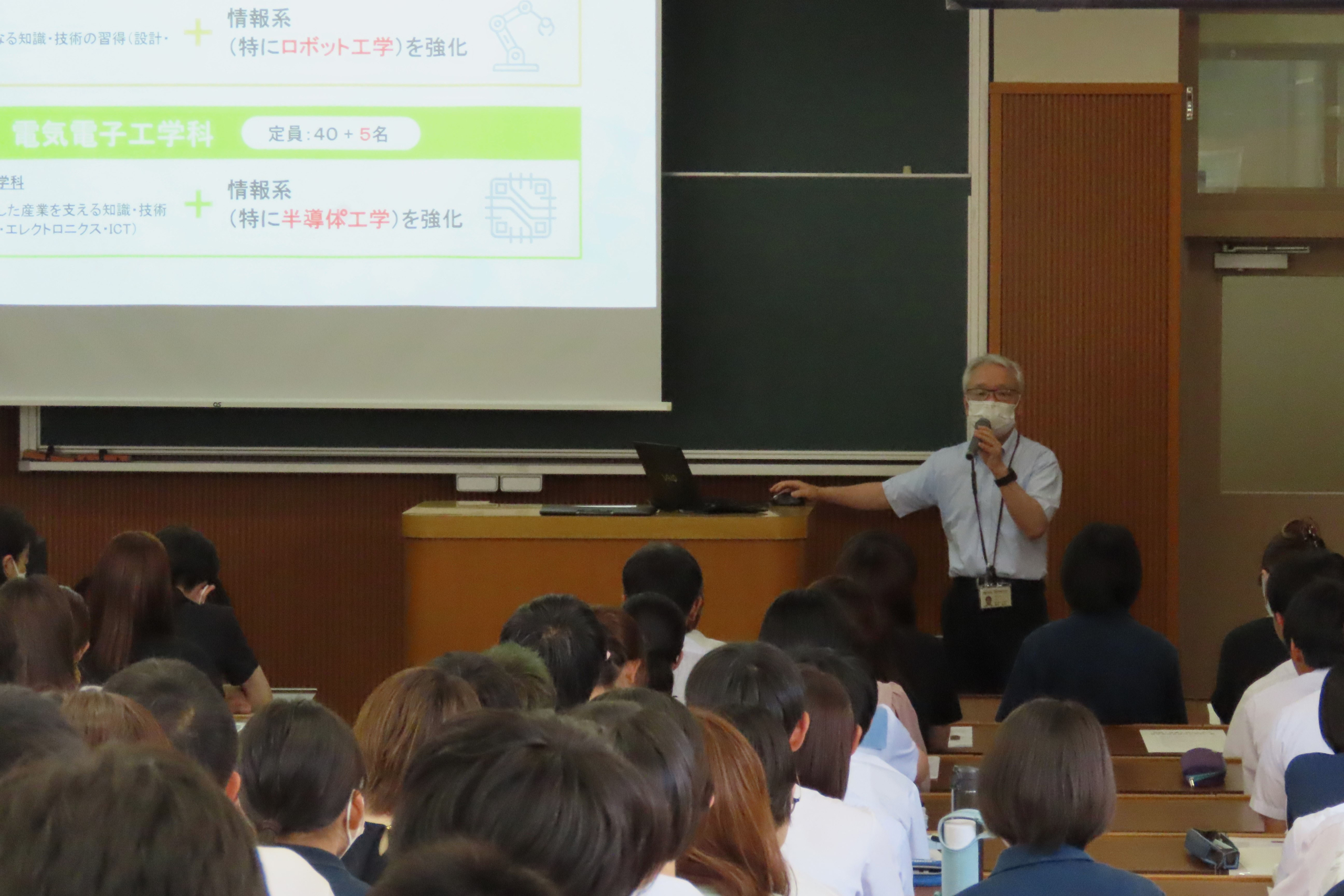 令和7年度入試のための高専説明会・公開講座を実施いたしました