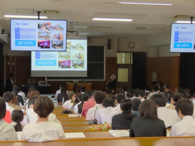 高専説明会の様子